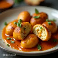 Alb&oacute;ndigas en Salsa de Almendras Cl&aacute;sicas Receta de la Abuela