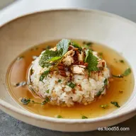Arroz Caldoso Con Pollo para 4 Raciones