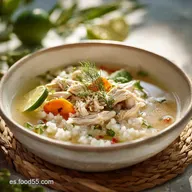 Receta Arroz Caldoso con Pollo Reconfortante