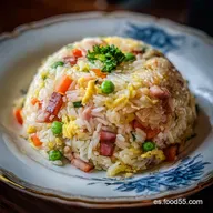 Arroz Frito Estilo Chino: Receta F&aacute;cil