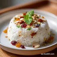 Arroz Persa con Nueces y Frutos Secos: Receta con Tahdig Crujiente