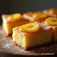 Bizcocho Saludable de Avena y Manzana El M&aacute;s Jugoso