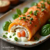 Brazo de Salm&oacute;n Esponjoso Rollito Suizo F&aacute;cil y Sofisticado