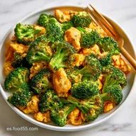 Brócoli Con Huevo Airfryer en 20 Minutos