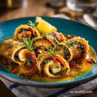 Calamares Rellenos Con Gambas: Receta en salsa tradicional paso a paso