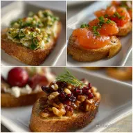 Canap&eacute;s de Navidad: El Tr&iacute;o Elegante y F&aacute;cil para tu Cena