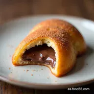 Caracolas de Nutella F&aacute;ciles Receta Casera Irresistible
