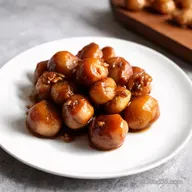Caracoles Pegajosos Listos Con Nuez Pecana Receta F&aacute;cil