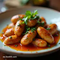 Caracoles en Salsa Picante con Toque Bravo Receta Espa&ntilde;ola