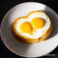 Corazones de Huevo huevos cocidos forma corazon para enamorar