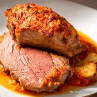 Cordero al Horno a la Espa&ntilde;ola Receta de la Abuela