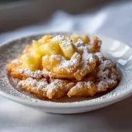 Dulce Frito Carnaval con Manzana y Huevo en 30 Min