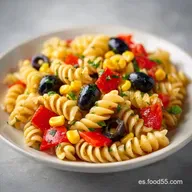 Ensalada De Espirales Fr&iacute;a en 20 Minutos