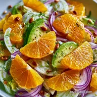 Ensalada de Naranja en 15 Minutos