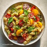 Ensalada de Pasta Fr&iacute;a F&aacute;cil y R&aacute;pida | Receta Casera