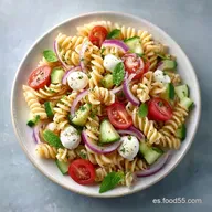 Ensalada de Pasta Italiana en 22 Minutos