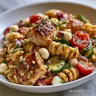 Ensalada de Pasta y Pollo para 4 Personas