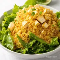 Ensalada Arroz Integral Tofu Receta F&aacute;cil y Saludable