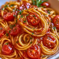 Espaguetis Con Tomate Para 4 Personas