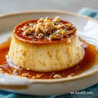 Flan de Turr&oacute;n Receta Casera en 1 Hora