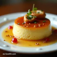 Flan Cremoso de Turr&oacute;n de Jijona Sin Horno Receta F&aacute;cil Express
