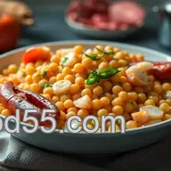 Garbanzos con Langostinos: &iexcl;Sabor a Espa&ntilde;a en tu Mesa!