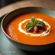Gazpacho Andaluz Tradicional Receta F&aacute;cil y Refrescante de Verano