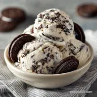 Helado de Oreo: Textura Aterciopelada