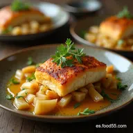 Lubina a la Donostiarra al Horno 35 Minutos de Sabor Vasco
