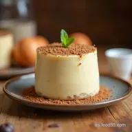 Mousse de Moca Delicioso Postre Cremoso Como de Cafeter&iacute;a