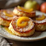 Panqueques de Avena y Manzana Esponjosos Sin Licuadora