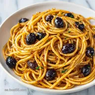 Pasta Con Aceite Y Aceitunas En 25 Min