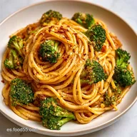 Pasta con Brócoli al Ajo y Limón