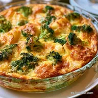 Pastel Brócoli Patata: Receta Express