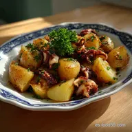 Patatas con Choco: Receta F&aacute;cil al Estilo Andaluz