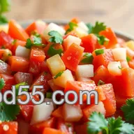 Receta Pico de Gallo Casero: &iexcl;F&aacute;cil, Fresco y Delicioso!
