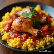 Pollo en Salsa de la Abuela Receta F&aacute;cil y Casera