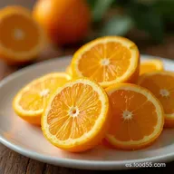 Naranja Confitada Artesanal Brillante Melosa y sin Amargor