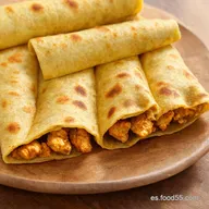 Iftar Idea Rollitos Paratha de Pollo Tikka S&uacute;per F&aacute;ciles