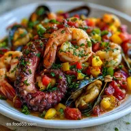 Salpic&oacute;n De Marisco Para 4 Personas