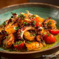 Salpic&oacute;n de Pulpo y Gambas: Receta F&aacute;cil con la Vinagreta Perfecta