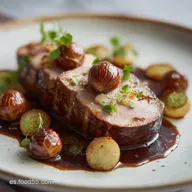 Solomillo con Casta&ntilde;as: Receta R&aacute;pida en 30 Minutos