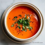 Sopa de Tomate Casera para 4 Porciones