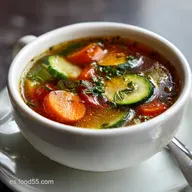 Sopa de Verduras para Cenar - 45 Minutos