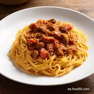 Spaghetti Con Carne Picada Receta de la Abuela F&aacute;cil