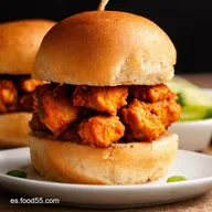 Fiesta en un Pan Spicy Chicken Tikka Sliders