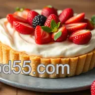 Tarta de Fresas con Nata: &iexcl;Receta Cl&aacute;sica y Cremosa!