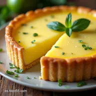 Tarta de Lim&oacute;n con Queso Crema Receta F&aacute;cil que Enamora