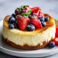 Tarta de Queso al Horno: Receta Casera