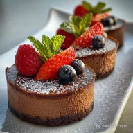 Tarta Tres Chocolates: Silky Texture for 12